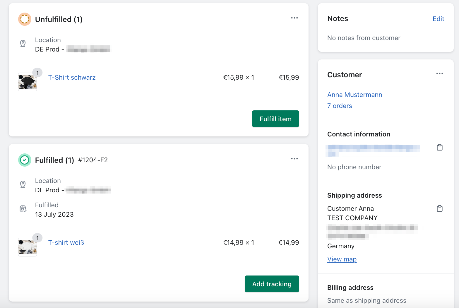 Partial deliver 2 Partial deliver 2