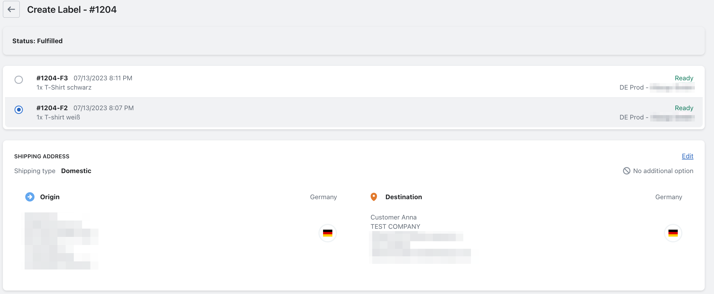 Partial deliver 6 Partial deliver 6