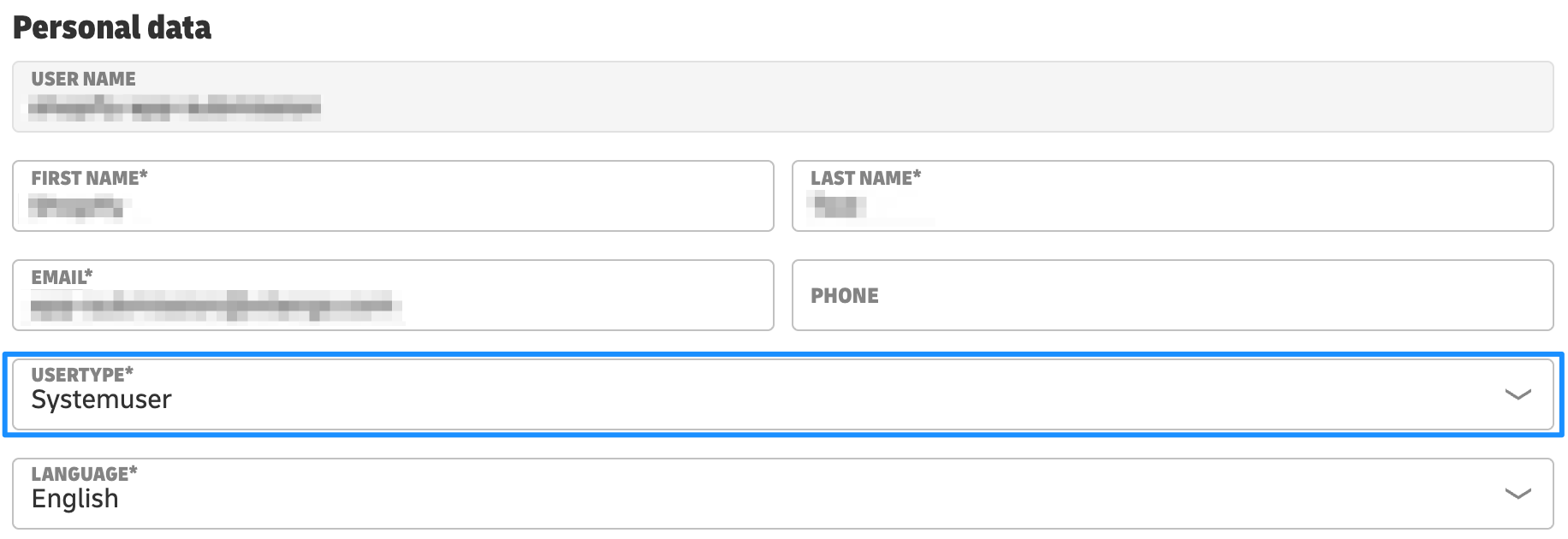 Create system user package 4 Create system user package 4